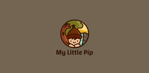 My Little Pip logo设计
