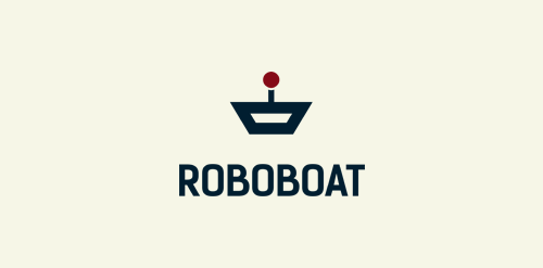 Roboboat Logo设计:现代科技与海洋元素的结合