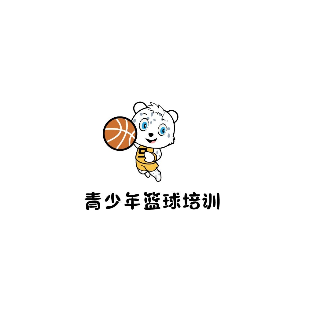 青少年篮球培训logo设计
