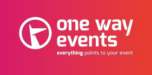One Way Events Logo设计:简洁现代的视觉传达