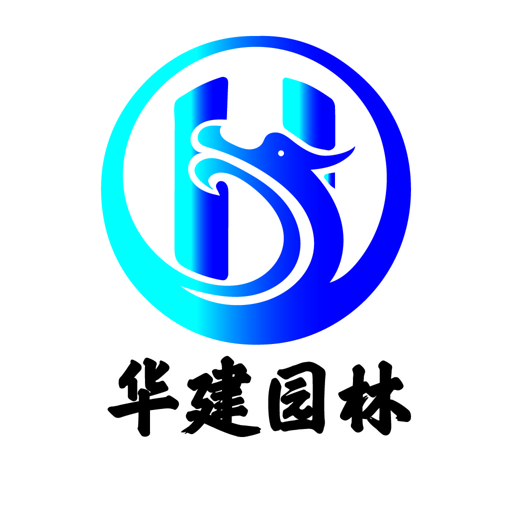 蓝色渐变海豚标志设计
