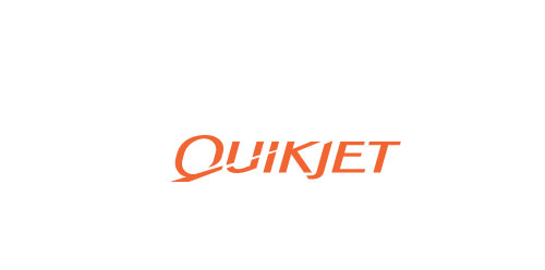 Quikjet logo设计:简洁现代品牌标识