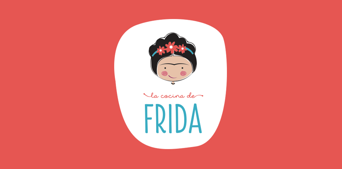 简约风Frida Kahlo主题logo设计