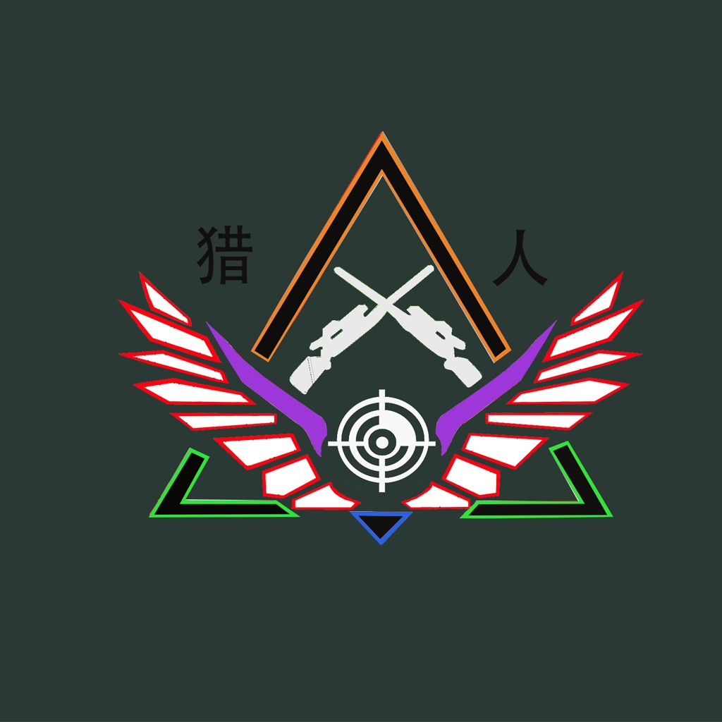 猎人logo设计：现代军事风格