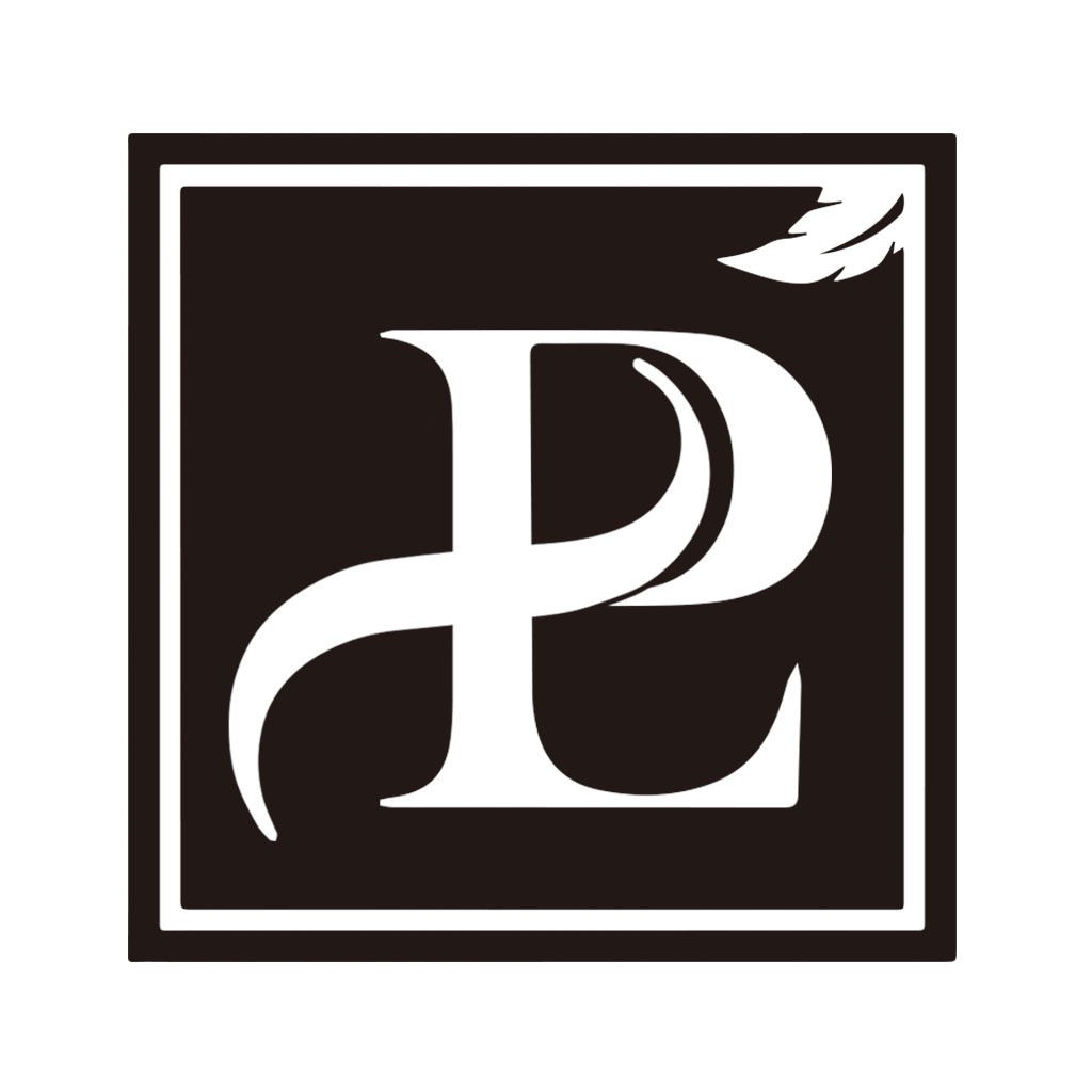 简约优雅的字母P标志设计