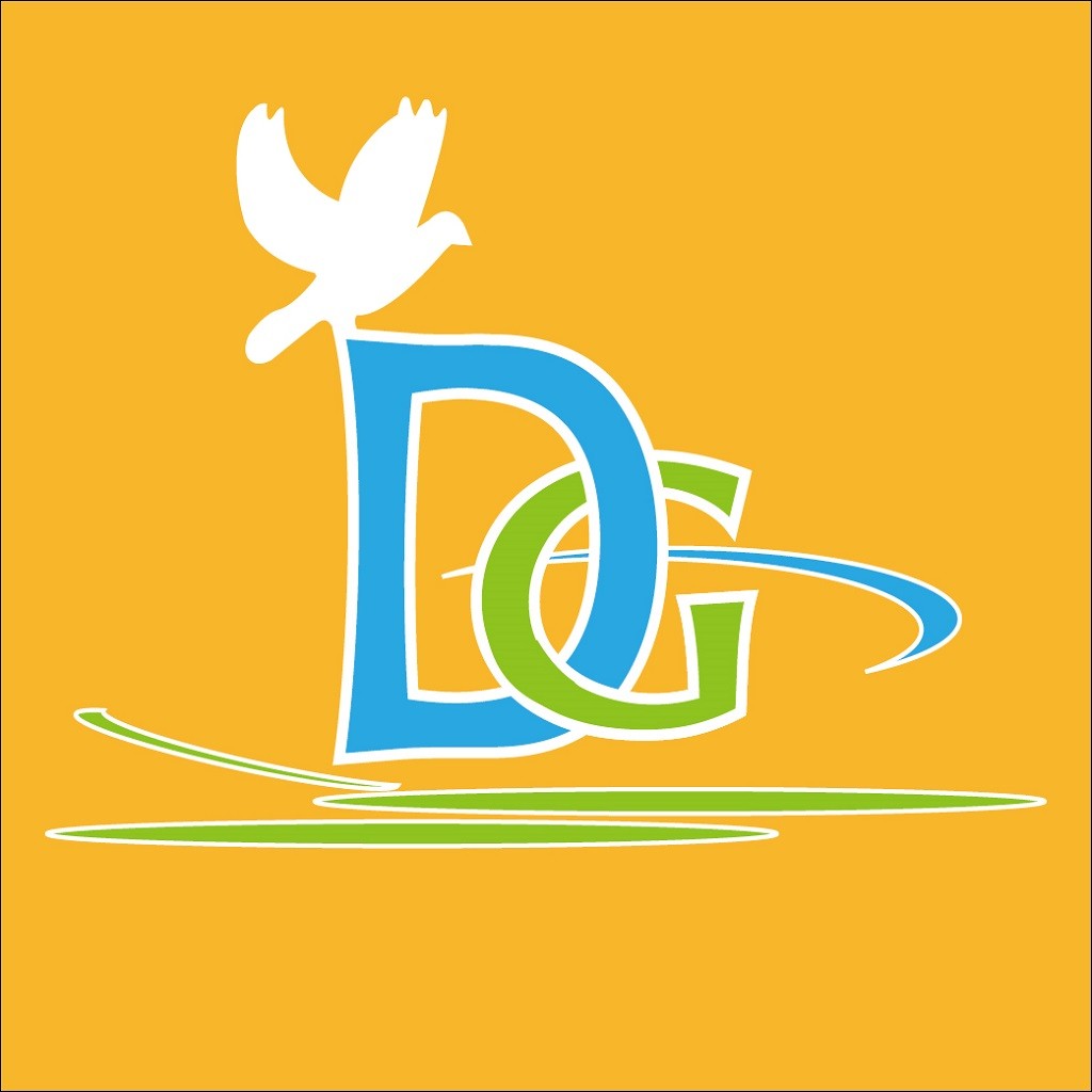 DG字母创意鸟形logo设计