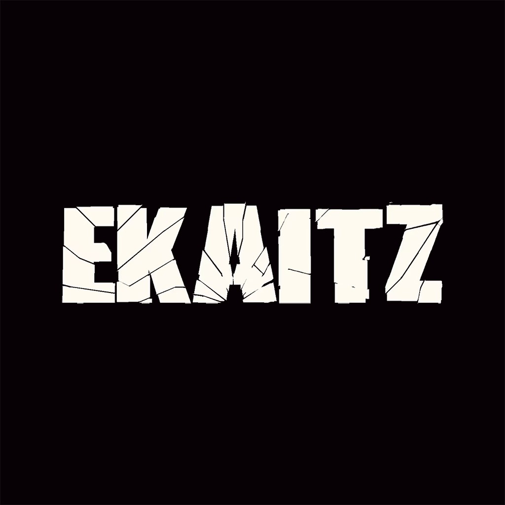 破碎文字风格的Ekaitz logo设计