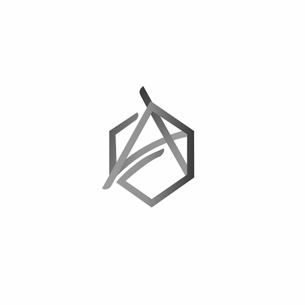 几何抽象logo设计