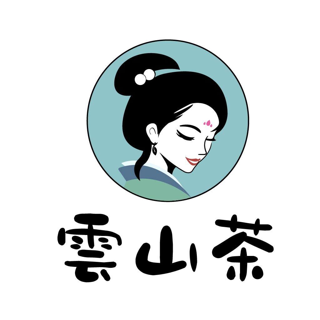 云山茶茶logo设计
