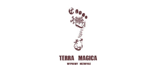 Terra Magica Logo Design - 奇幻徒步旅行标志