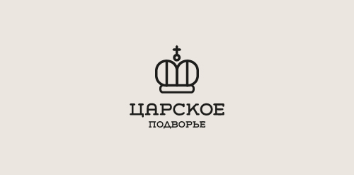 简约皇冠logo设计:皇家风格品牌标识