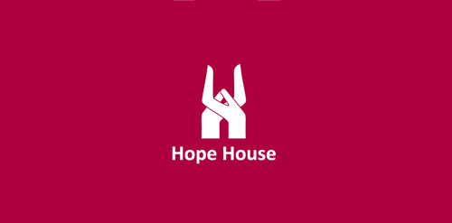 Hope House House Logo Design