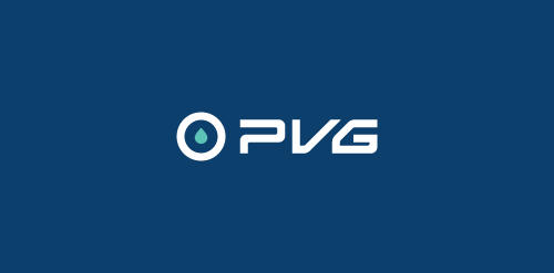 简约现代的PVG品牌logo设计