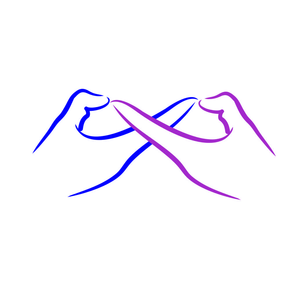 抽象线条艺术logo设计