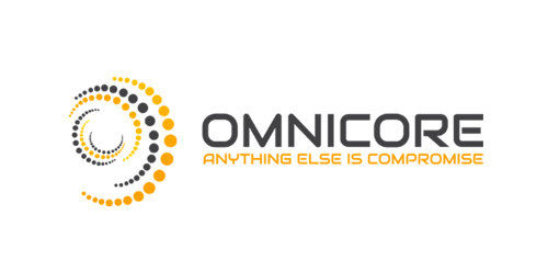 OMNICORE logo设计：简洁现代的视觉传达