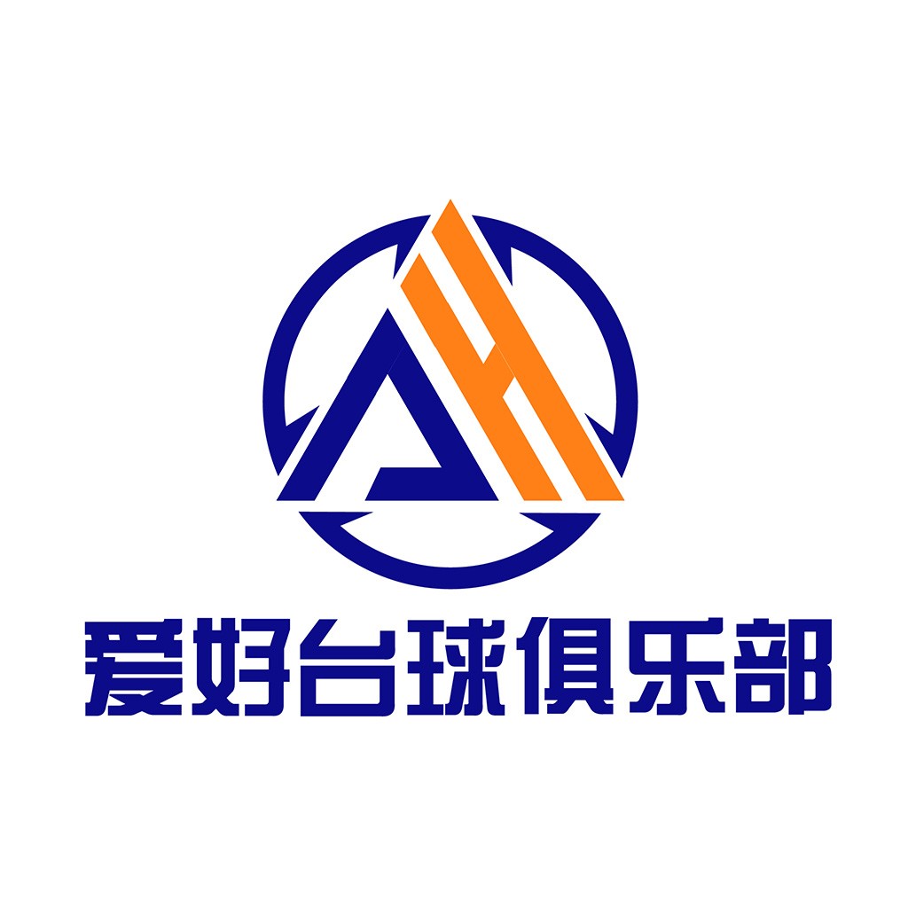 专业设计:蓝色橙色三角形logo设计