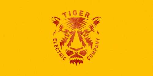 老虎电公司logo设计:简约与力量的结合