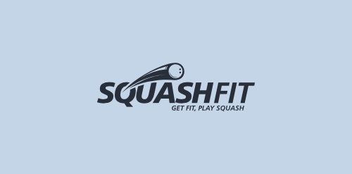 SQUASHFIT logo设计:运动与健康结合