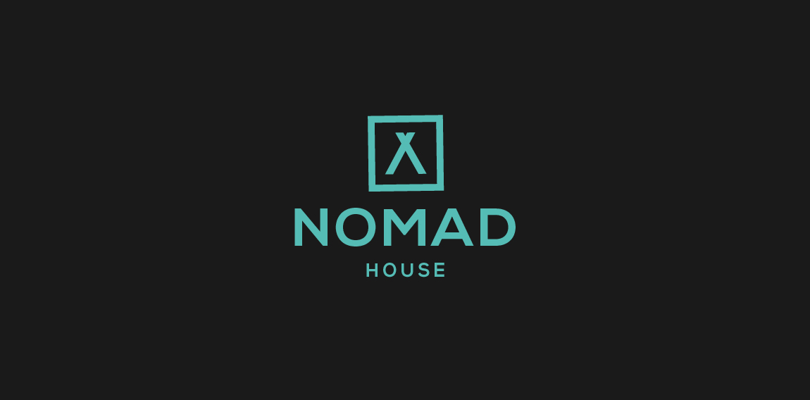 简约风NOMADAD LOGO设计