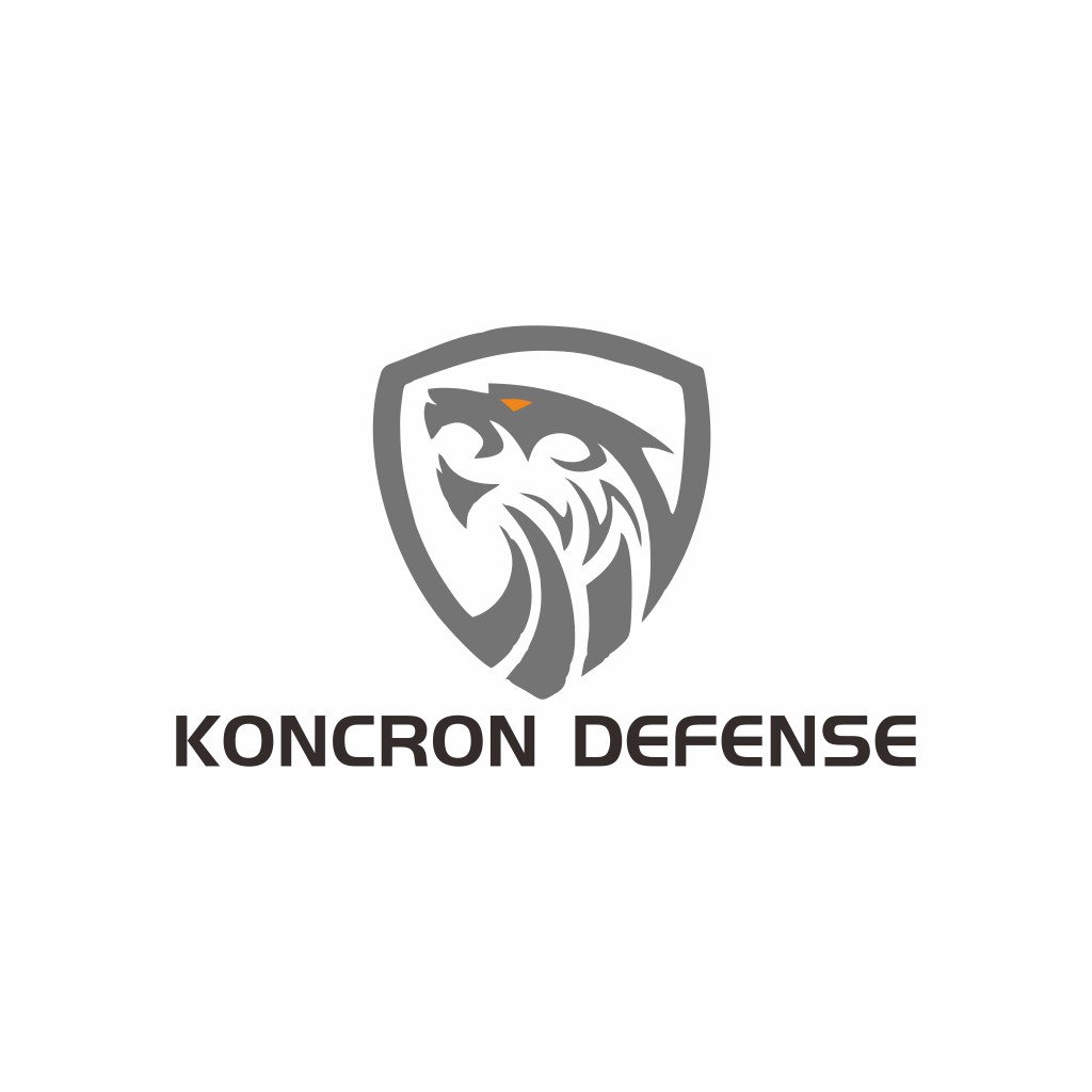 防御盾牌鹰头logo设计