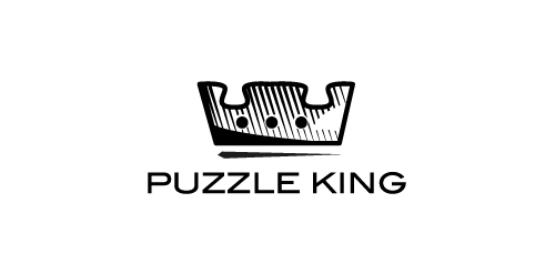 Puzzle King Logo Design