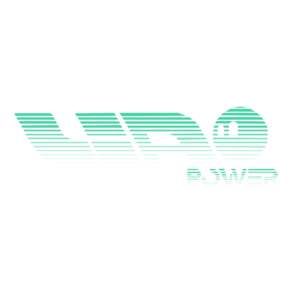 未来科技感绿色线条logo设计