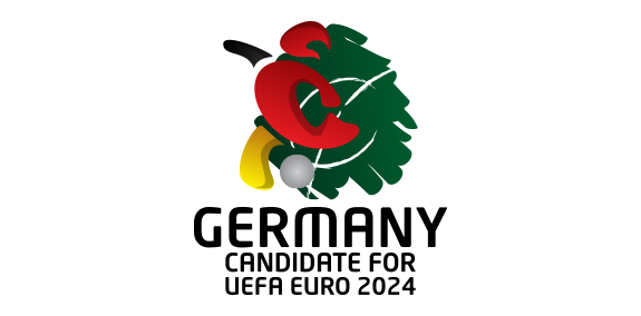 德国申办2024年欧洲杯足球赛logo设计