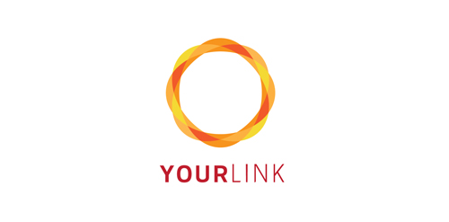 YourLink logo设计:简洁现代的链接标识