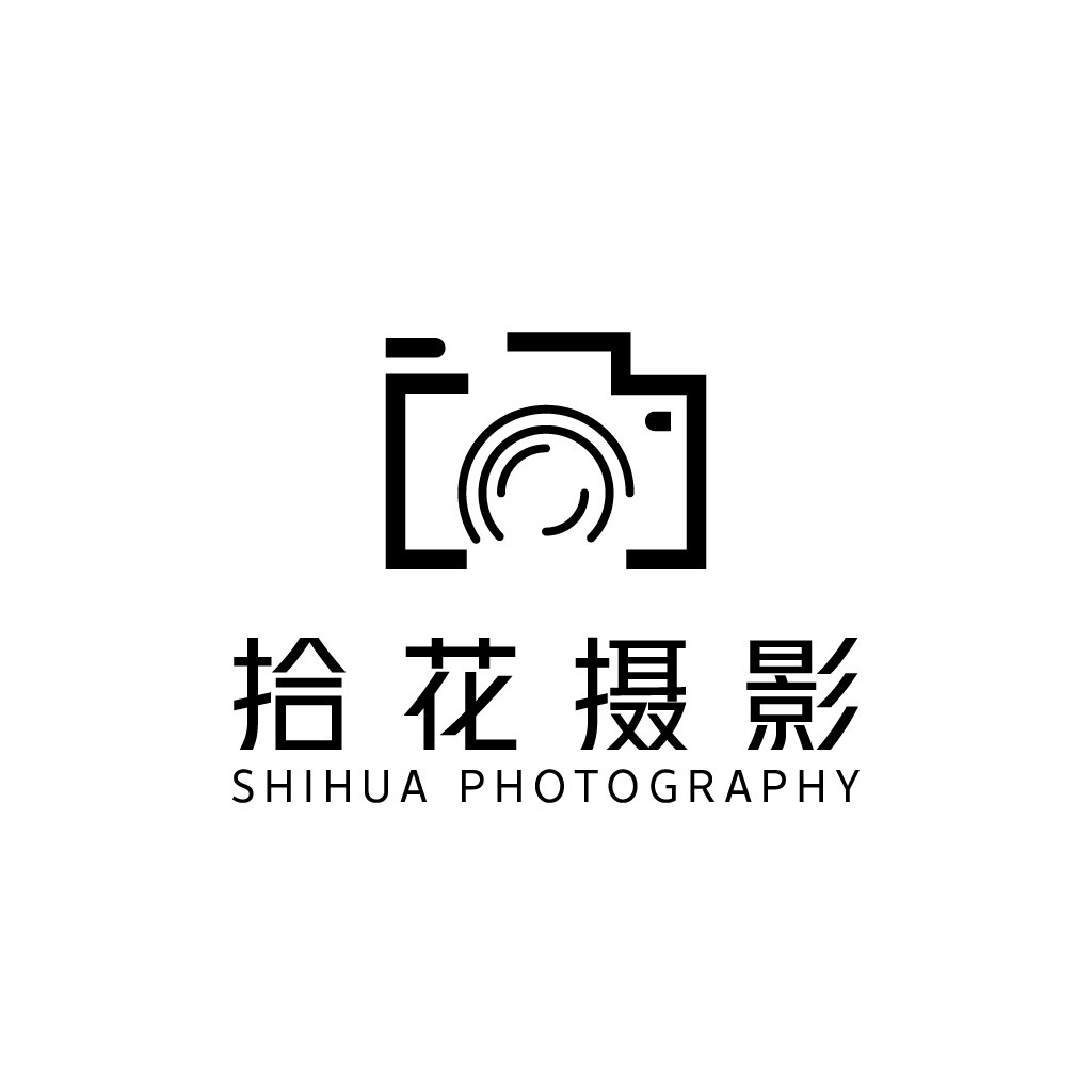 简约摄影logo设计