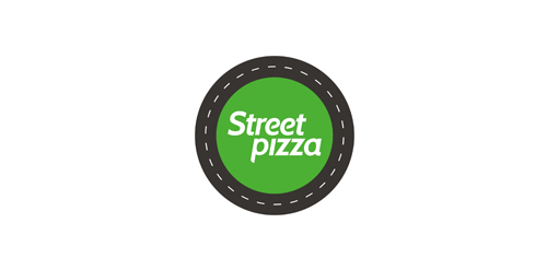 Street Pizza Logo设计