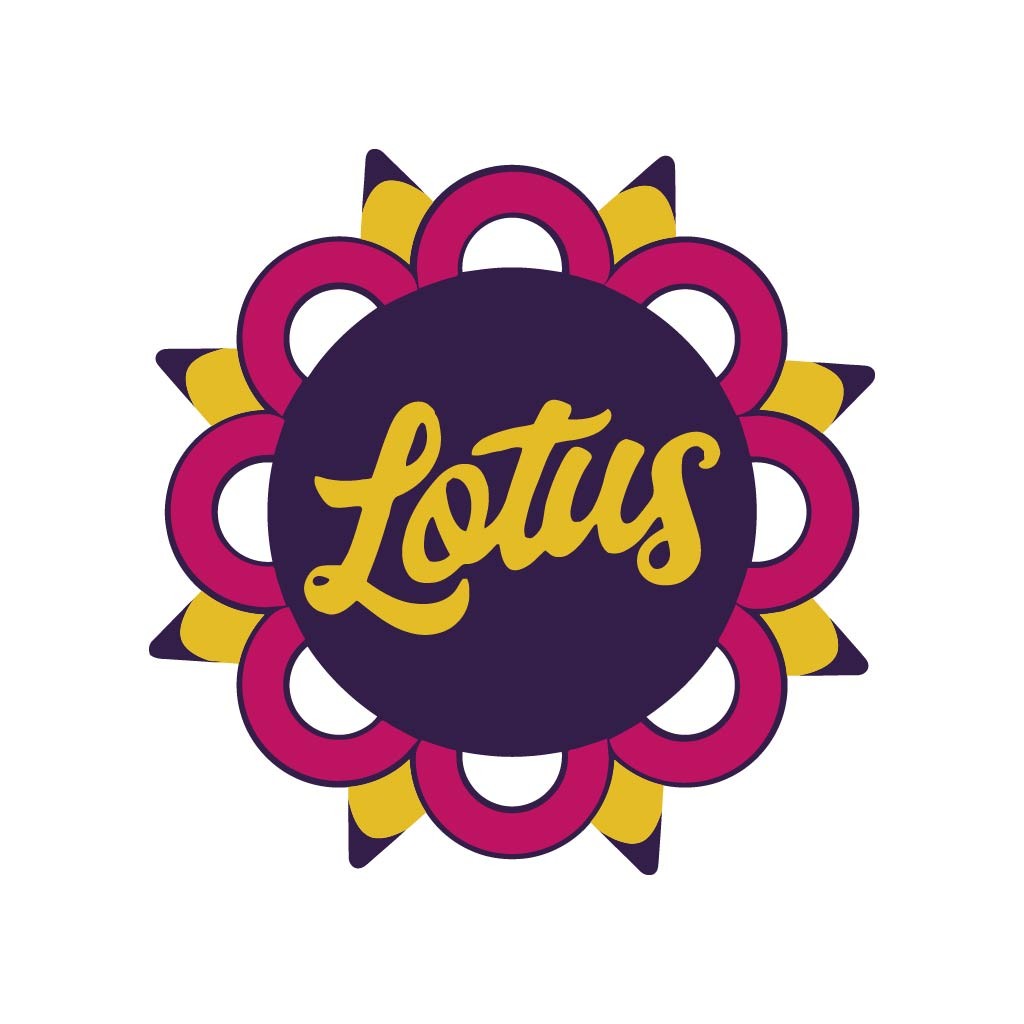 Lotus Logo设计：时尚花卉图案