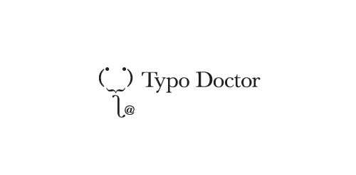 简约风Typos Doctor logo设计