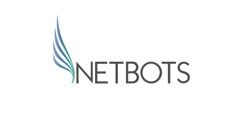 简洁现代的Netbots品牌logo设计