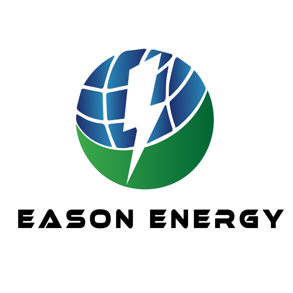 蓝色闪电球形logo设计