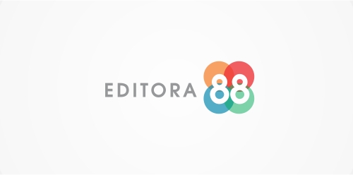 现代简洁的编辑器888 Logo设计