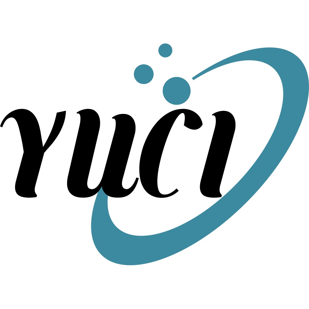简洁现代的YUCI logo设计