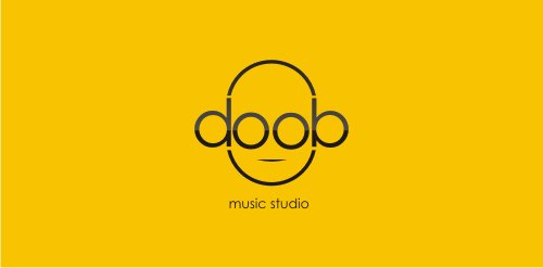 极简音乐工作室logo设计