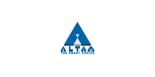 简约现代三角形logo设计