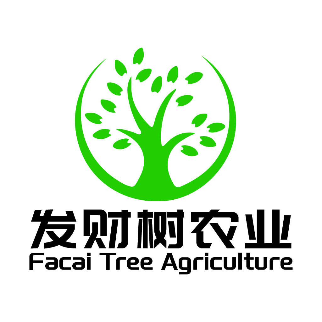绿色树形logo设计,象征农业发展