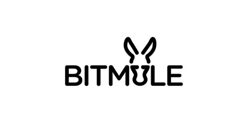 简约风格BITMULE logo设计