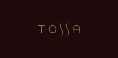 简洁现代的TOSSA品牌logo设计