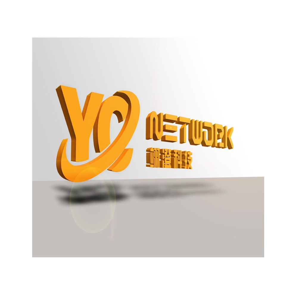 YO Network科技logo设计