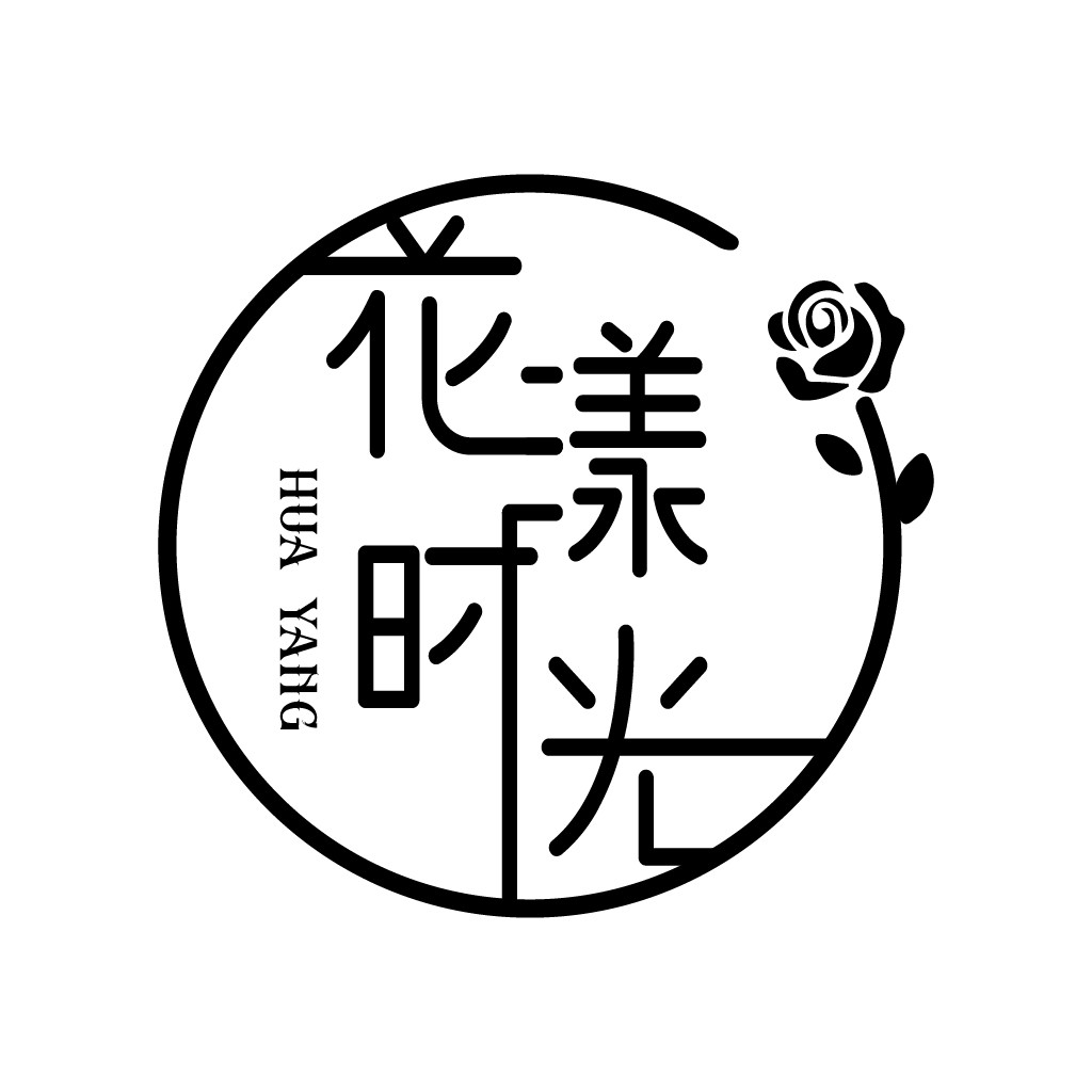 花漾时光Logo设计