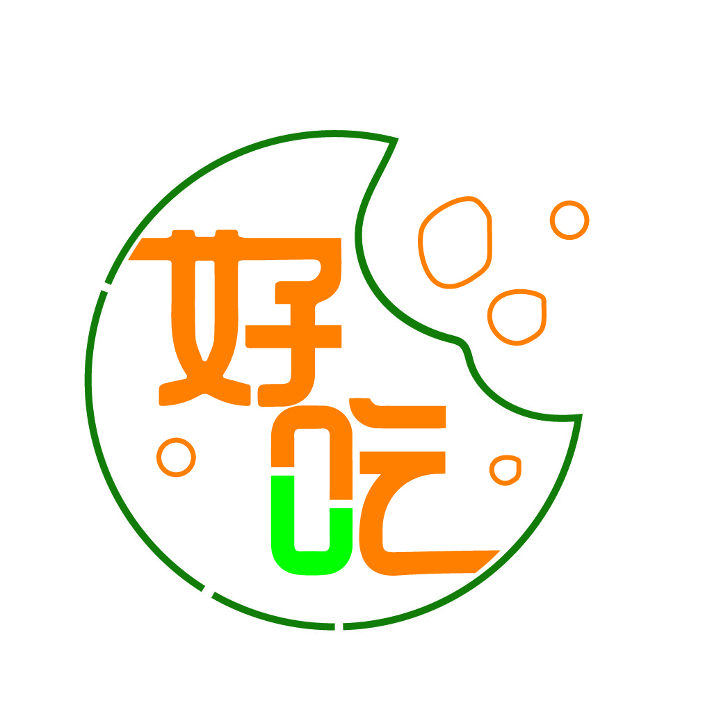 创意中文美食logo设计