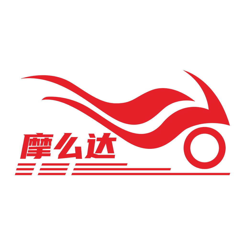 摩达达摩托车logo设计