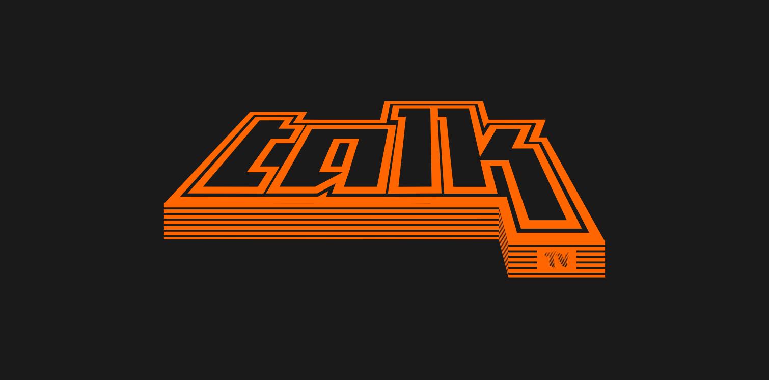 复古风格电视节目logo设计