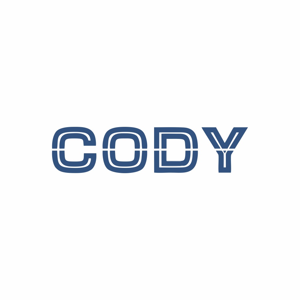 简约现代字体设计 - CODY Logo