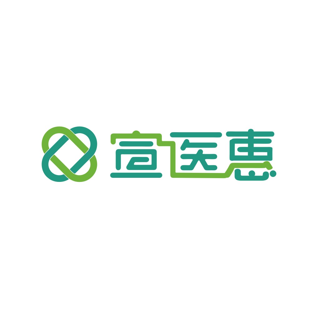 简约绿色医疗健康logo设计