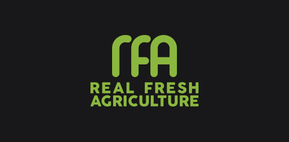 RFA Real Fresh Agriculture Logo Design