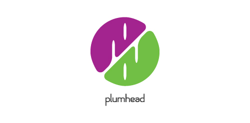 简约现代风格的Plumhead Logo设计
